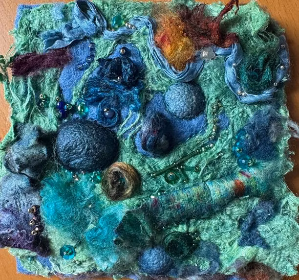 Brodera fantasifullt & upphöjt med spännande material ONLINE 11 maj