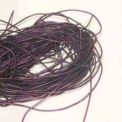 French wire 1mm mörk lila