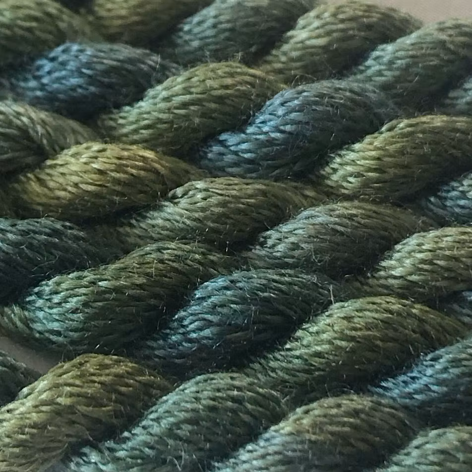 Broderigarn Silke fin turkosgrön