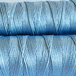 Knapphålssilke ljusblå 143