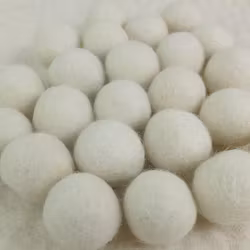 Filtboll 30mm offwhite