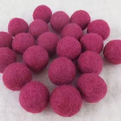 Filtboll 30mm magenta