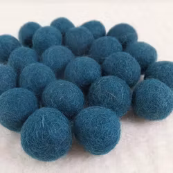 Filtboll 30mm teal