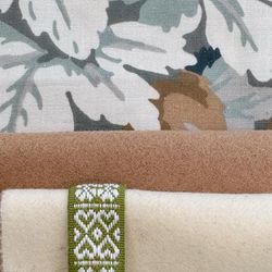Nålbrev - materialsats beige