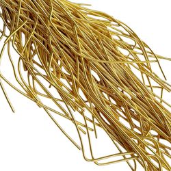 French wire 1mm matt guld