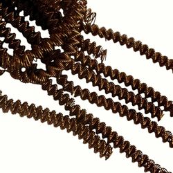French wire cut 4mm antikguld