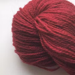 Plädgarn 2-tr vinröd 254