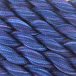 Pärlgarn nr 5 Color variations blå 4240