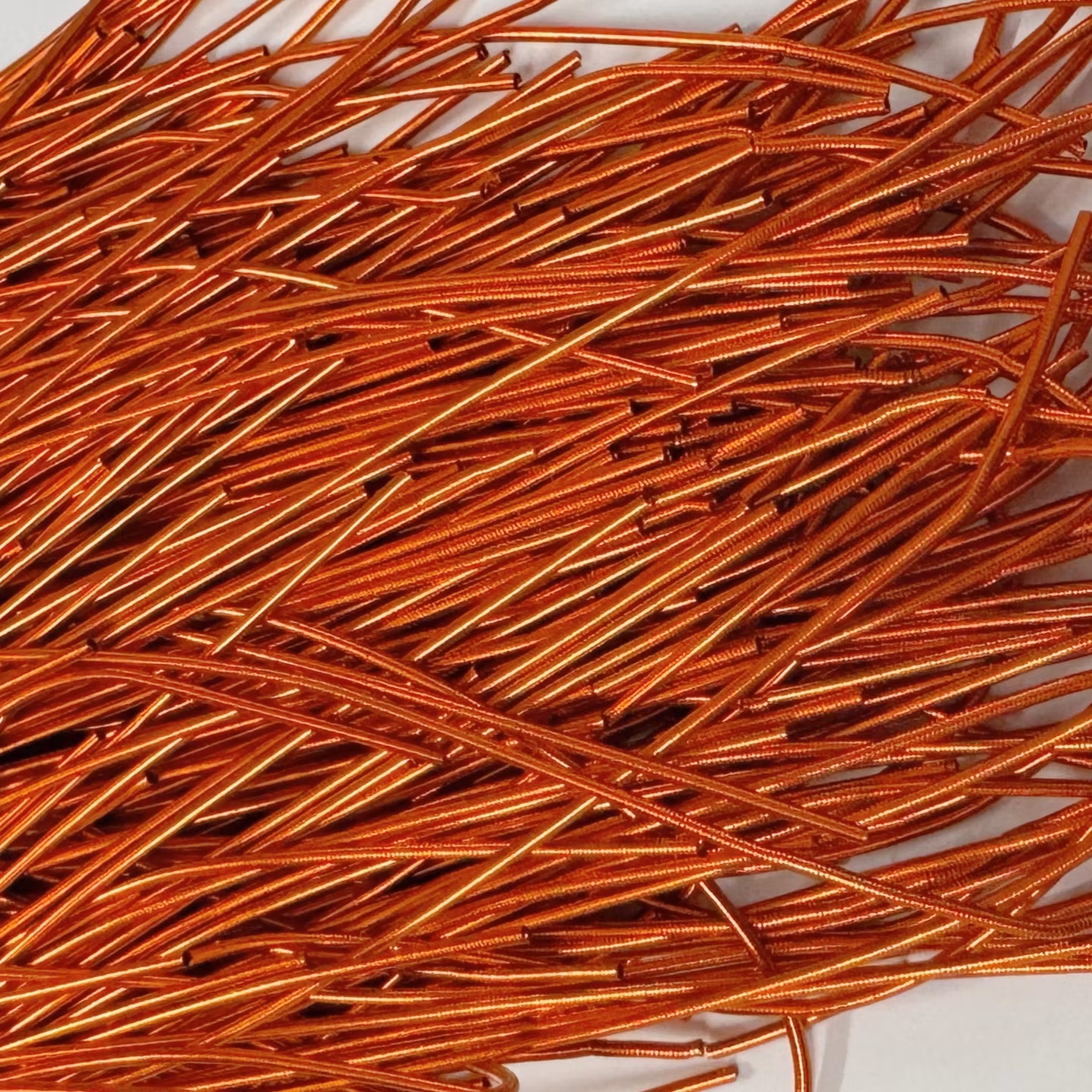 French wire 1mm mörk orange