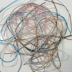 Gimp 1 mm blandade färger och längder