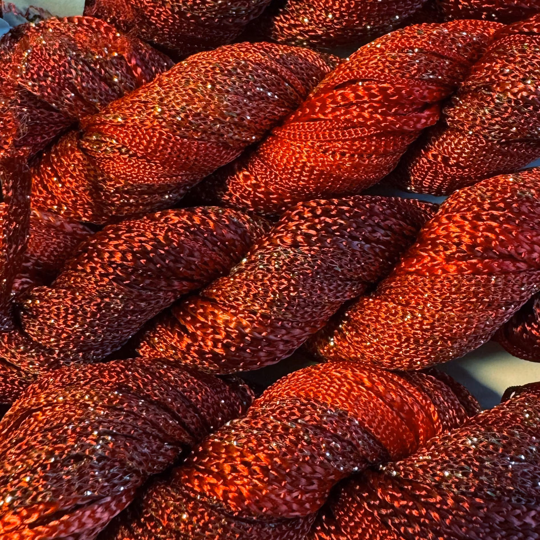 Knitted Selection röd