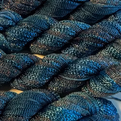 Knitted Selection turkos-blå