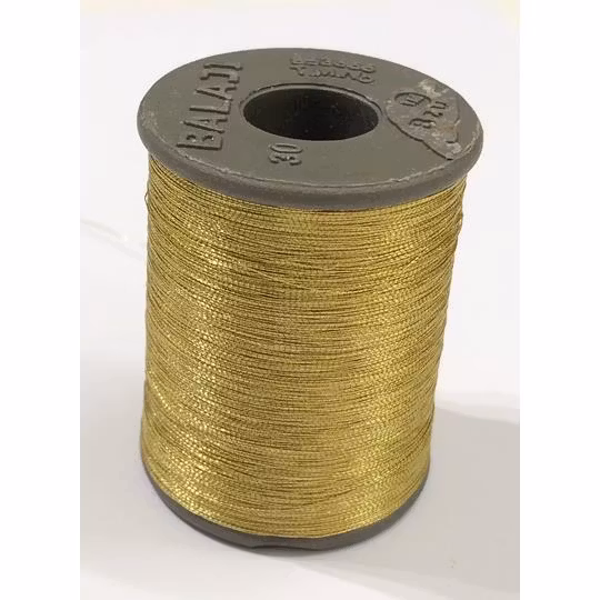 Metallictråd Zari 0,1mm guld