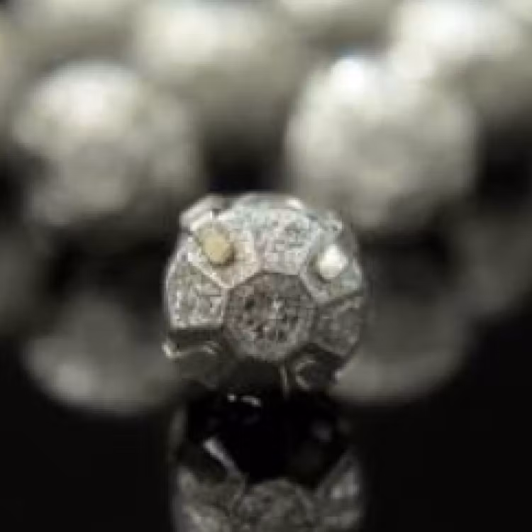 Montee 4mm matt silver