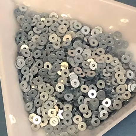 Sequin round 2.5mm ice blue
