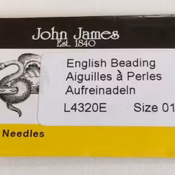 Pärlnål John James strl 10