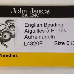 Pärlnål John James strl 12