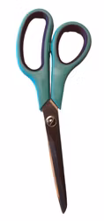 Sax för tyg 21cm turkos