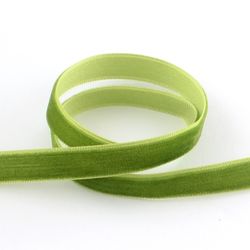 Sammetsband olivgrön