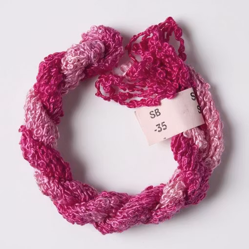 Broderigarn Silke Boucle cerise