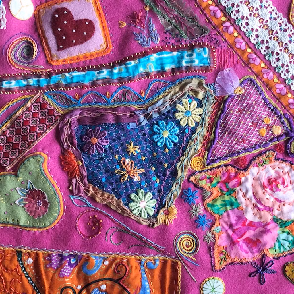 Inspirationskväll med "scrapbroderi" ONLINE 2/9