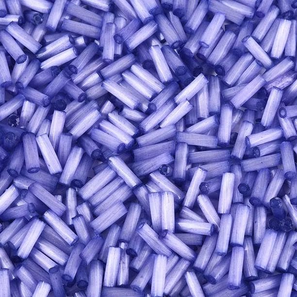 Stavpärla 6,5mm lila