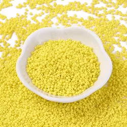 Seedbead 2mm opak citrongul