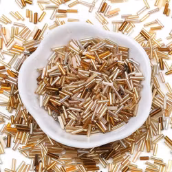 Stavpärla 5-7mm guldmix