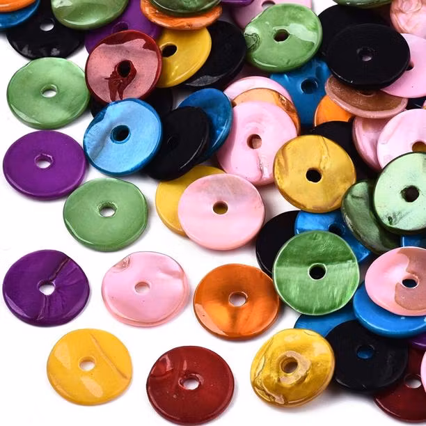 Snäckskalspärlor disc mix