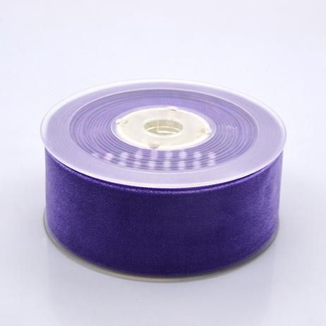 Sammetsband lila 38mm