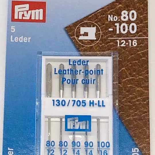 Symaskinsnål Skinn 80-100