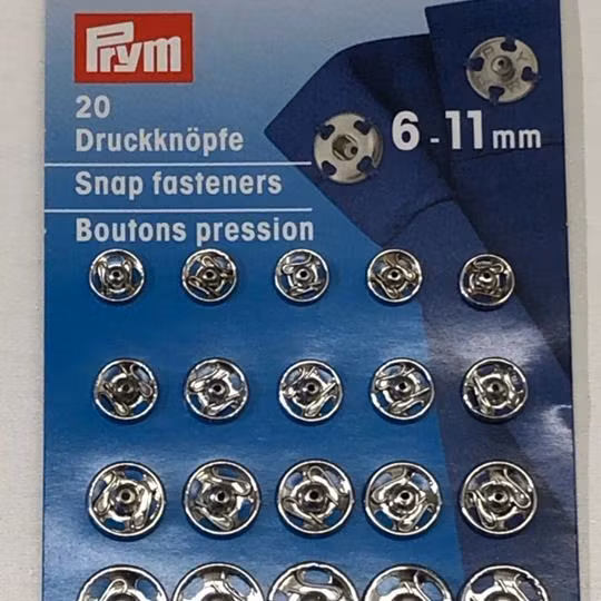 Tryckknapp 6-11mm