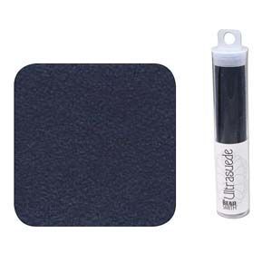 Ultra-suede light midnight blue