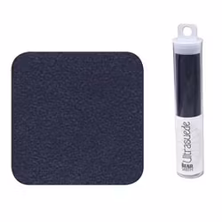 Ultra-suede light midnight blue