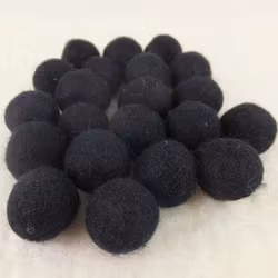 Filtboll 30mm svart