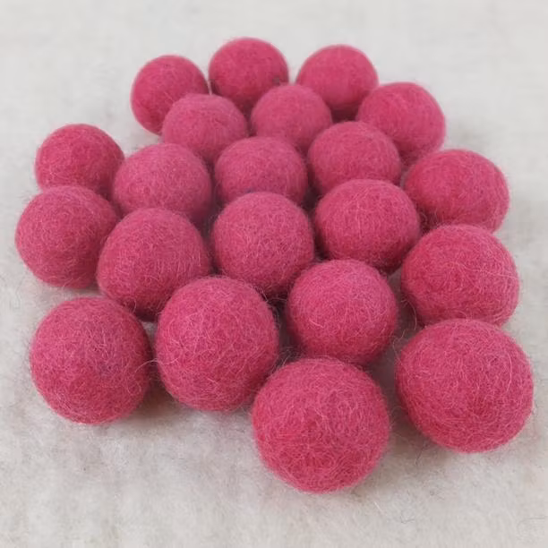 Filtboll 30mm fuchsia