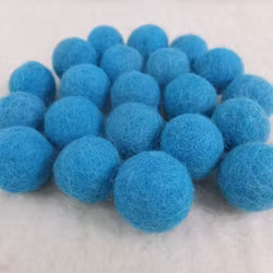 Filtboll 30mm turkos