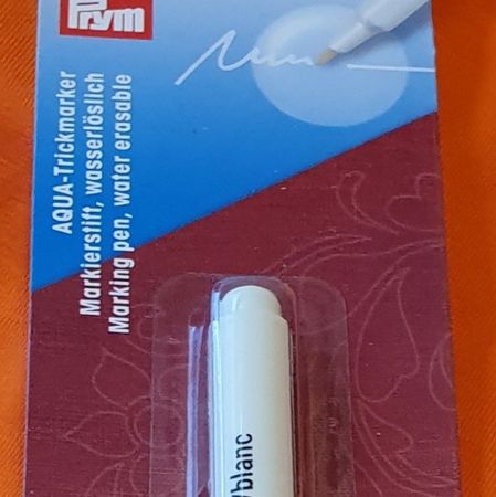 Markeringspenna  vit Prym