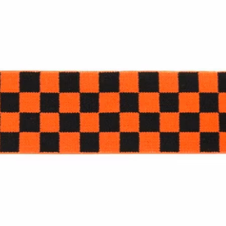 Schackruta orange 40 mm