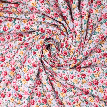 Blommor på rosa