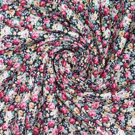 Blommor på svart