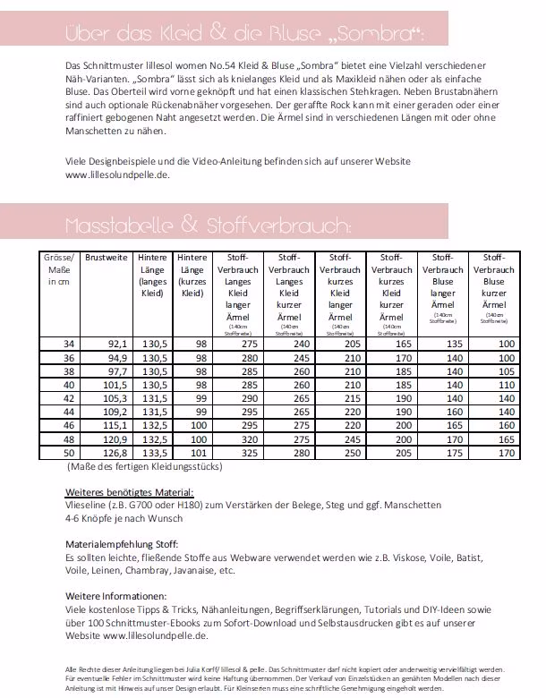 Lillesol & Pelle Blus/Klänning SOMBRA 54