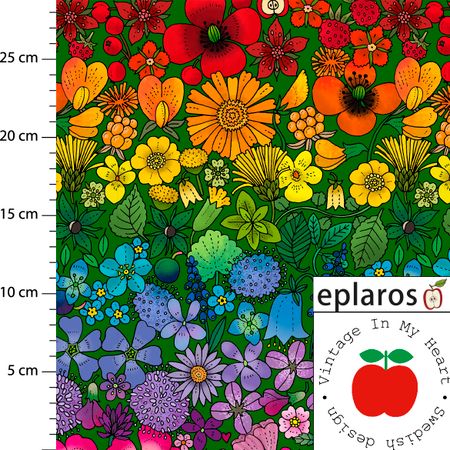 Regnbågsflora grön