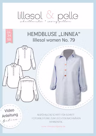 Lilleesol & Pelle skjortblus nr 79