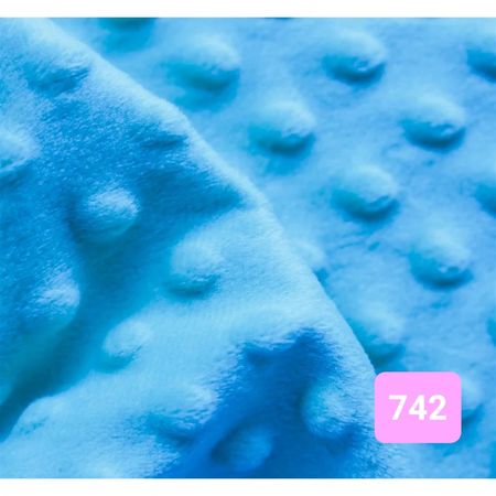 Minky blå 742
