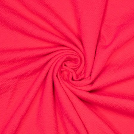 Stretchig juquardtrikå cerise