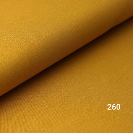 Enfärgad trikå Senap 260