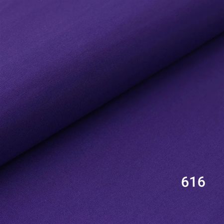 Enfärgad trikå mörklila 616
