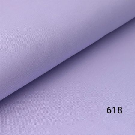 Enfärgad trikå syrenlila 618