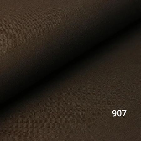 Enfärgad French Terry brun 907